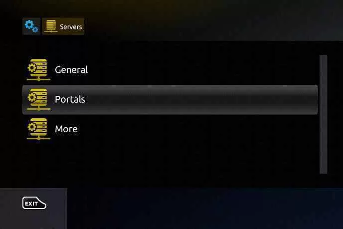 Click on “Portals” option – M3U Playlist Nepal